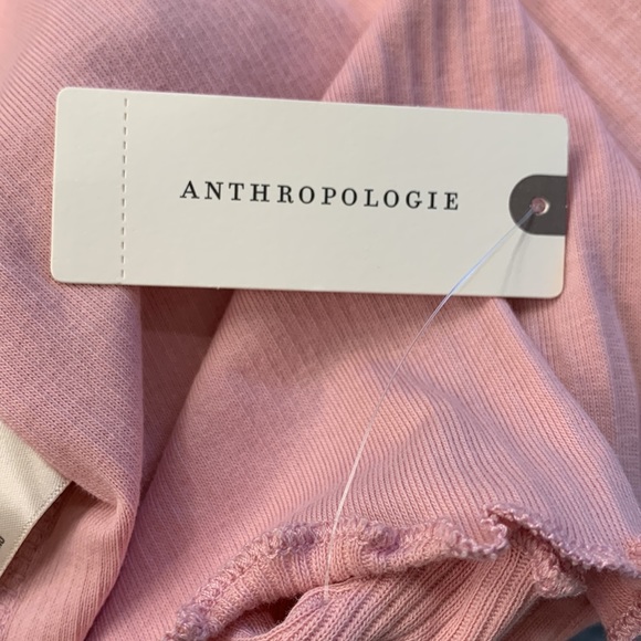 ANTHROPOLOGIE NWT wrap, lettuce hem and cuff, ribbed fabric - Picture 11 of 12